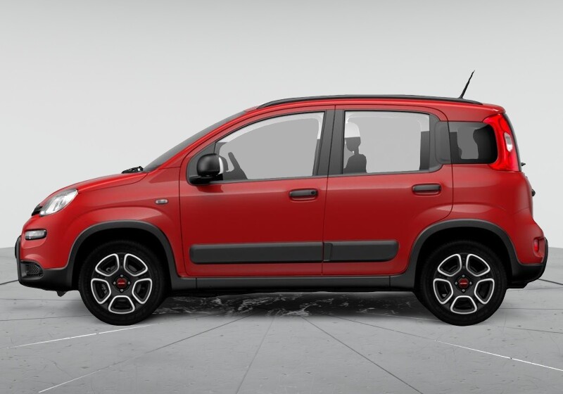 Fiat Panda 1 2 Easypower City Life Gpl S S 69cv Rosso Amore Km 0 A Soli