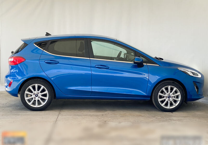 Ford Fiesta 1 1 75 CV GPL 5 Porte Titanium Desert Island Blue Nuova A