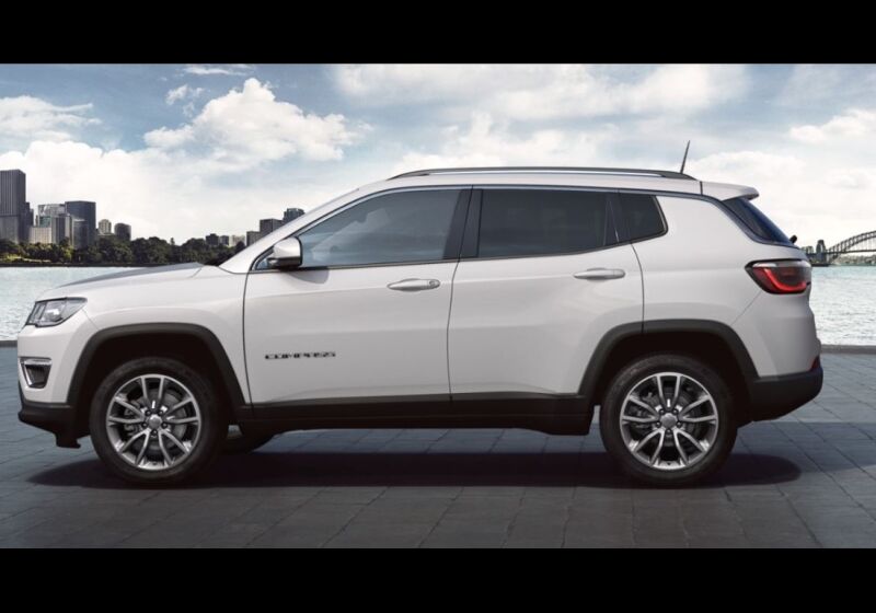 Jeep Compass Multijet Ii Wd Limited White Km A Soli Su