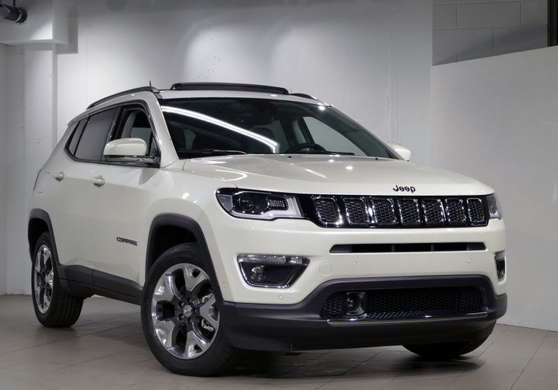 Jeep Compass Multijet Ii Wd Limited Pear White Km A Soli