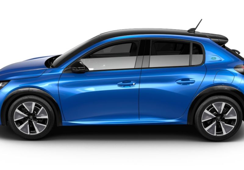 Peugeot 208 Motore Elettrico 136 CV 5 Porte GT Blu Vertigo Nuova A Soli