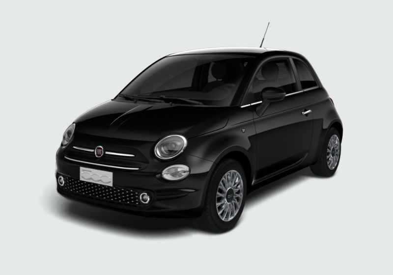FIAT 500 1.2 Lounge MY 19 Nero Vesuvio Km 0