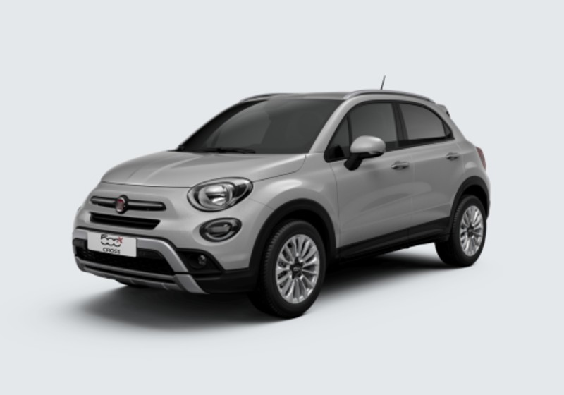 FIAT 500X 1.6 MultiJet 120 CV Cross Grigio Argento Km 0