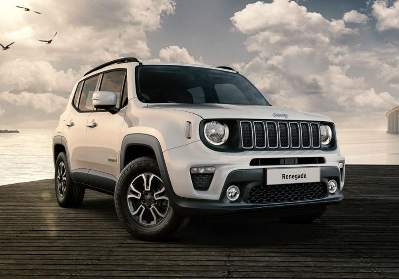 JEEP Renegade 1.6 Mjt 120 CV Longitude MY19 Alpine White Km 0