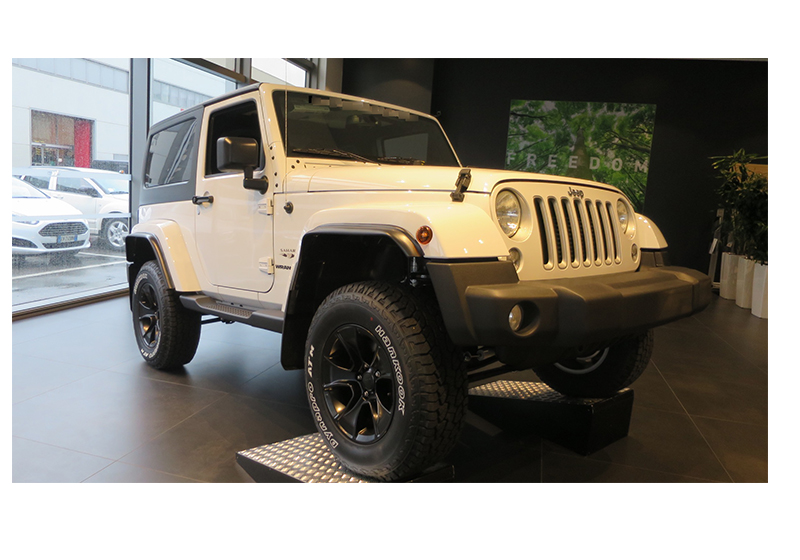JEEP Wrangler 2.8 CRD DPF Sahara Auto Bright White Km 0