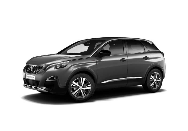 PEUGEOT 3008 1.2 PT turbo GT Line s&s 130cv eat8 Grigio Platinium Km 0