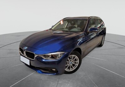 BMW Serie 3 318d Touring Business Advantage Automatica Mediterranean Blu Usato Garantito
