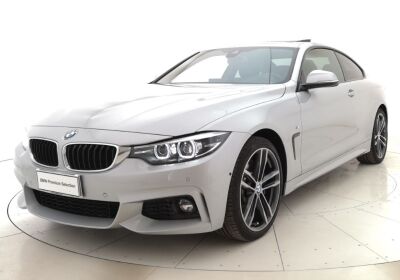 BMW Serie 4 440i xDrive Coupé Msport Glaciersilber Usato Garantito