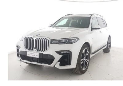 BMW X7 xdrive30d Individual Composition auto 7p.ti Alpinweiss III Usato Garantito