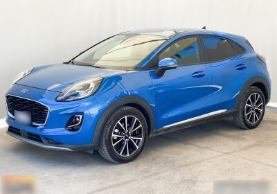 FORD Puma 1.0 EcoBoost Hybrid 125 CV S&S Titanium Desert Island Blue Usato Garantito