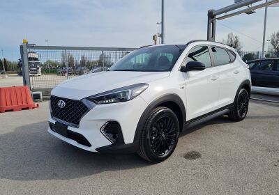 HYUNDAI Tucson 1.6 crdi 48V NLine Polar White Km 0