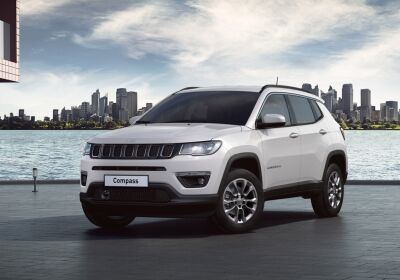 JEEP Compass 1.3 turbo t4 Longitude 2wd 130cv my20 Alpine White Km 0