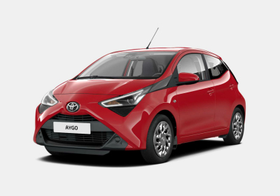TOYOTA Aygo 1.0 VVT-i 72 CV 5 porte x-cool Fire Red Km 0