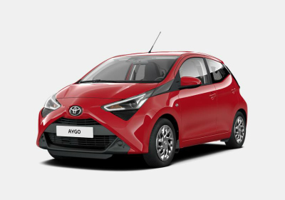 TOYOTA Aygo 1.0 VVT-i 72 CV 5 porte x-cool Fire Red Km 0