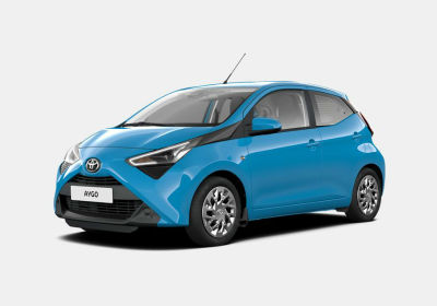 TOYOTA Aygo 1.0 VVT-i 72 CV 5 porte x-cool Cyan Km 0
