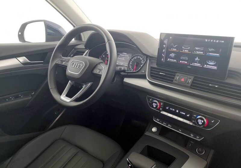 Audi Q5 Sportback 40 2.0 tdi mhev 12V quattro s-tronic Blu Navarra Usato Garantito YY0CWYY-6p