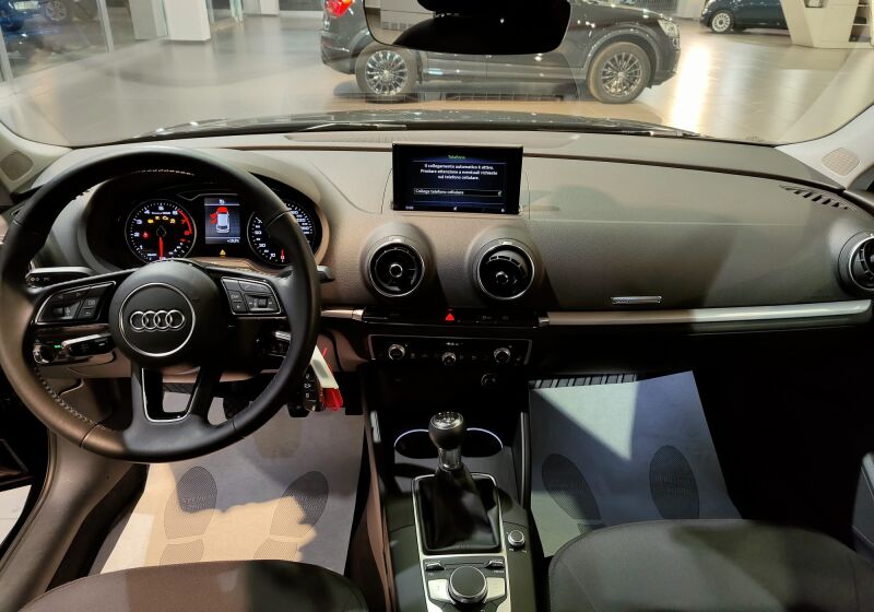 Audi A3 1.5 tfsi 150cv Nero Mythos Usato Garantito PV0CRVP-9