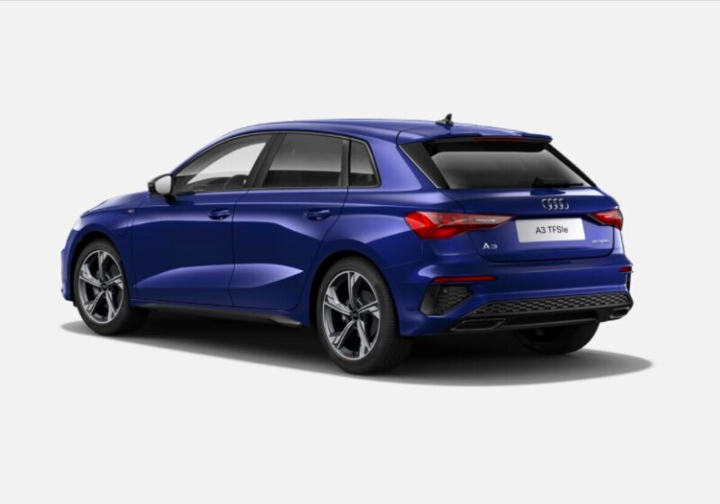 Audi A3 Sportback 40 TFSI e S tronic S line edition Blu Navarra Nuova a soli 47.900€ su MiaCar