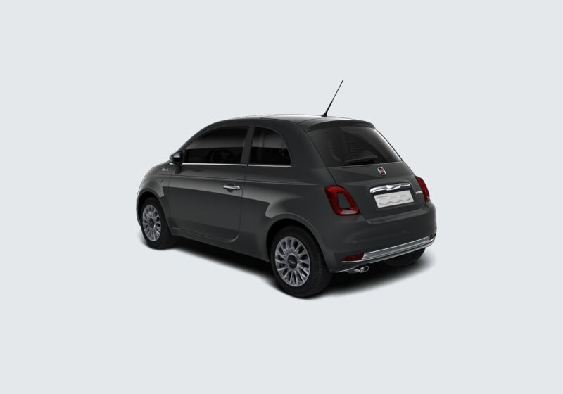 Fiat 500 1.0 hybrid Dolcevita 70cv Grigio Carrara Km 0 MR0C9RM-92847_esterno_lato_2