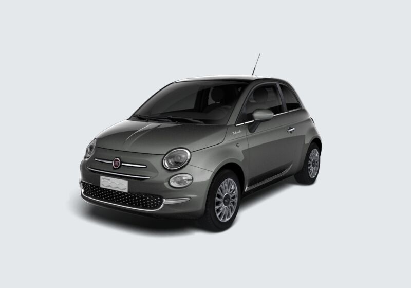 Fiat 500 1.0 hybrid Dolcevita 70cv Grigio Km 0 W20C92W-92284_esterno_lato_1