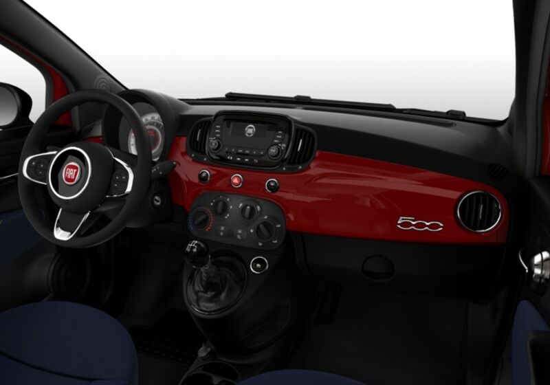 Fiat 500 1.2 Cult easypower Gpl 69cv Rosso Passione Km 0 GZ0CVZG-94184_interno_lato_5
