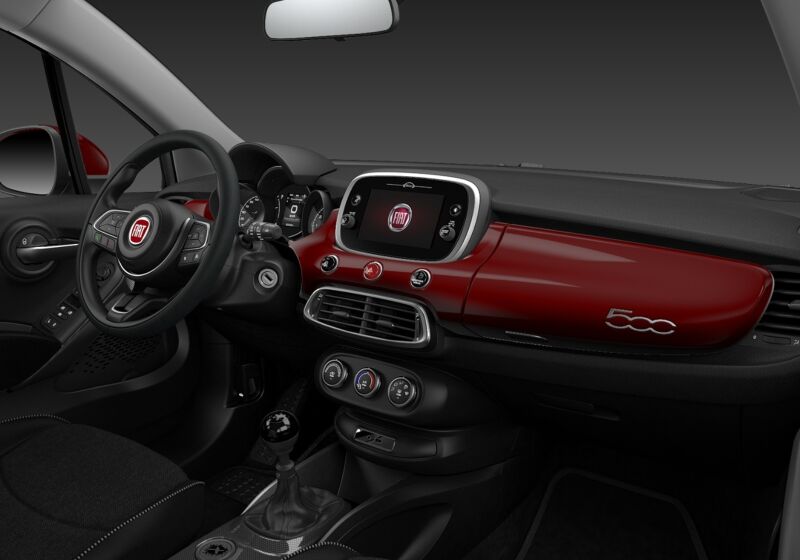 FIAT 500X 1.0 T3 120 CV Urban Rosso Passione Km 0 U70CF7U-73337_interno_lato_5