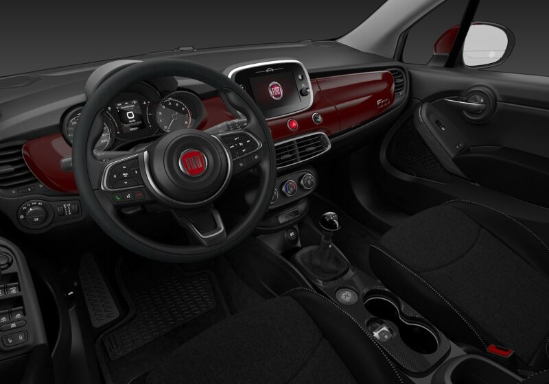 FIAT 500X 1.0 T3 120 CV Urban Rosso Passione Km 0 U70CF7U-73337_interno_lato_6
