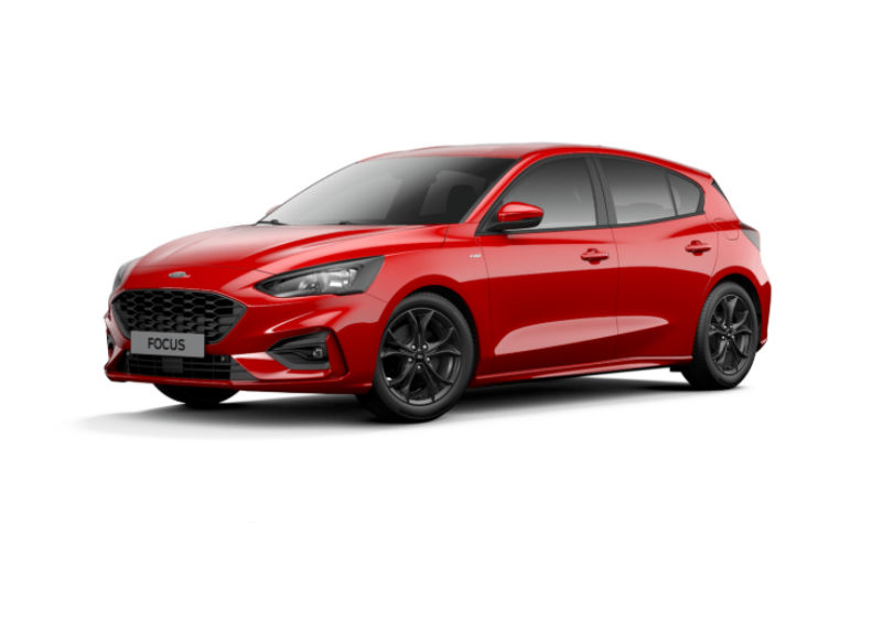 Ford Focus 1.0 EcoBoost 125 CV 5p. ST Line Race Red Nuova a soli 21.700€ su MiaCar (4WWVF)