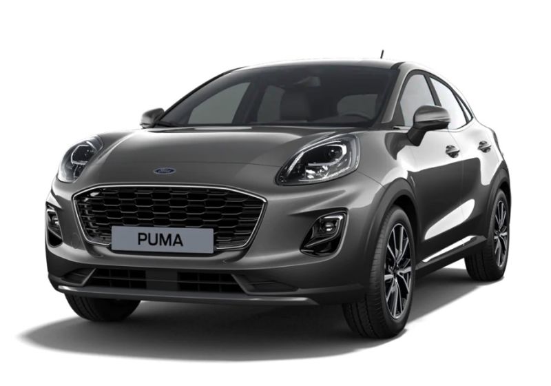 ford puma in grey