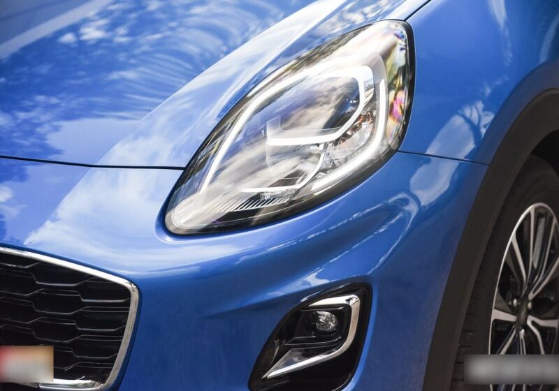 ford puma titanium desert island blue