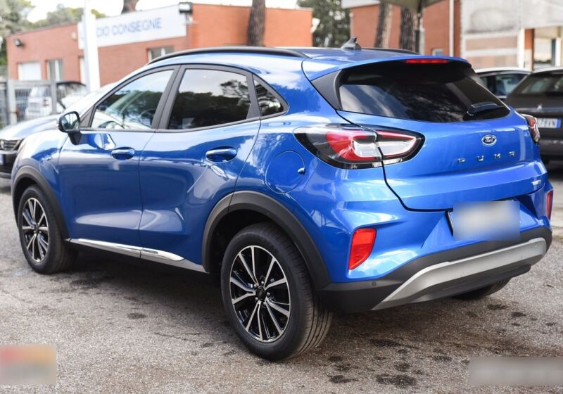 ford puma titanium desert island blue