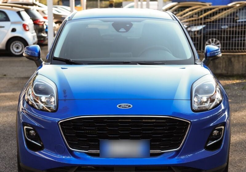 ford puma titanium desert island blue