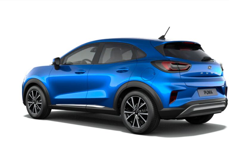 ford puma titanium desert island blue
