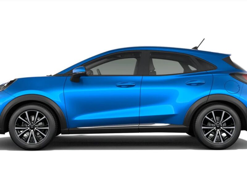 ford puma titanium blue