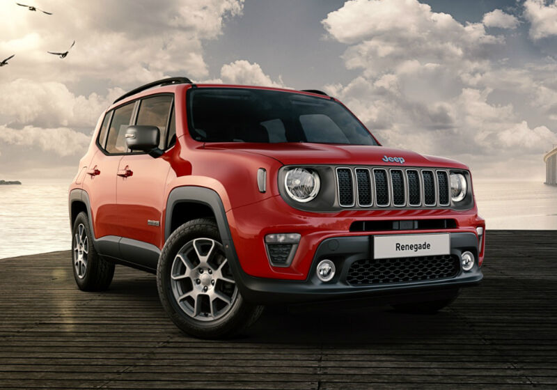 Jeep Renegade 1.3 T4 190CV PHEV 4xe AT6 Limited Colorado Red Nuova a