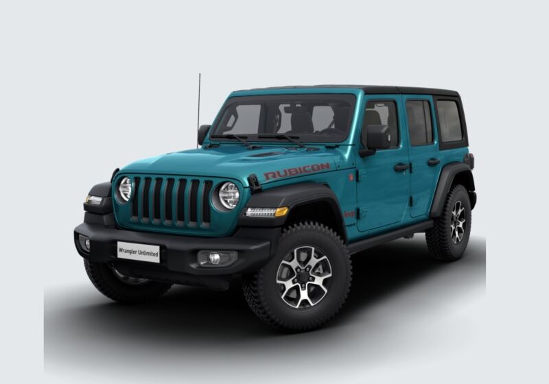 JEEP Wrangler Unlimited 2.2 mjt II Rubicon auto Bikini Km 0 a soli 57.