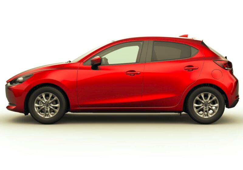 Mazda 2 Skyactiv-G M-Hybrid Evolve Design Pack 90cv Soul Red Crystal