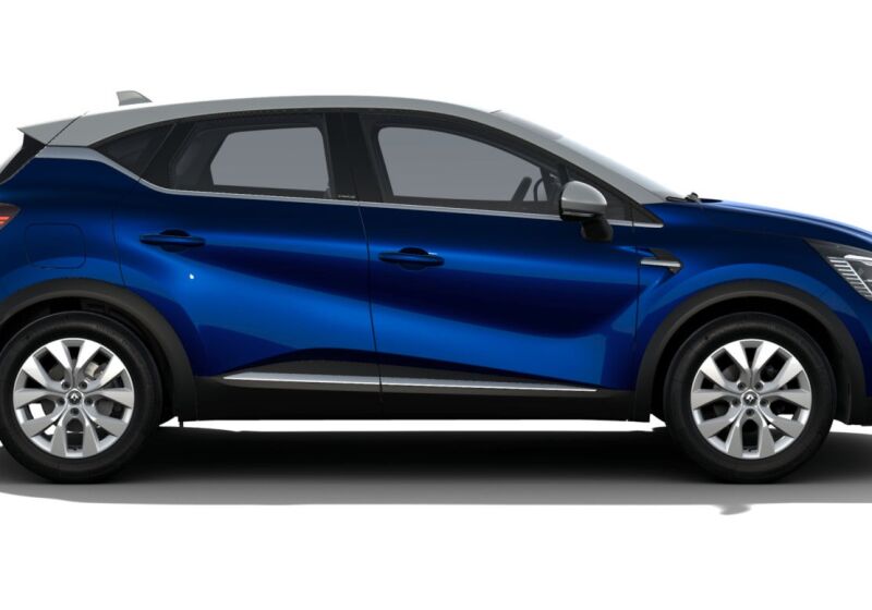 renault captur iron blue