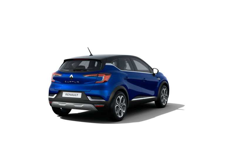 renault captur iron blue