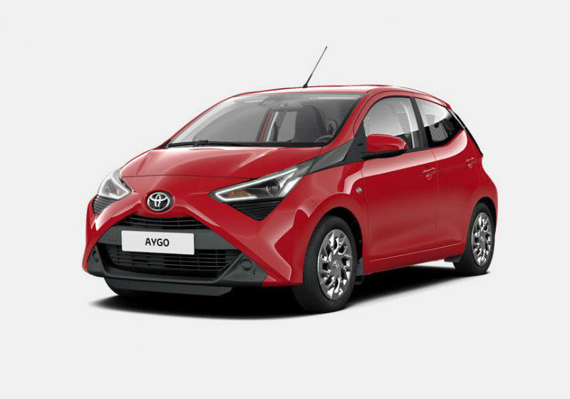 Toyota Aygo Vvt I Cv Porte X Play Fire Red Km A Soli Su Miacar Ny Yn