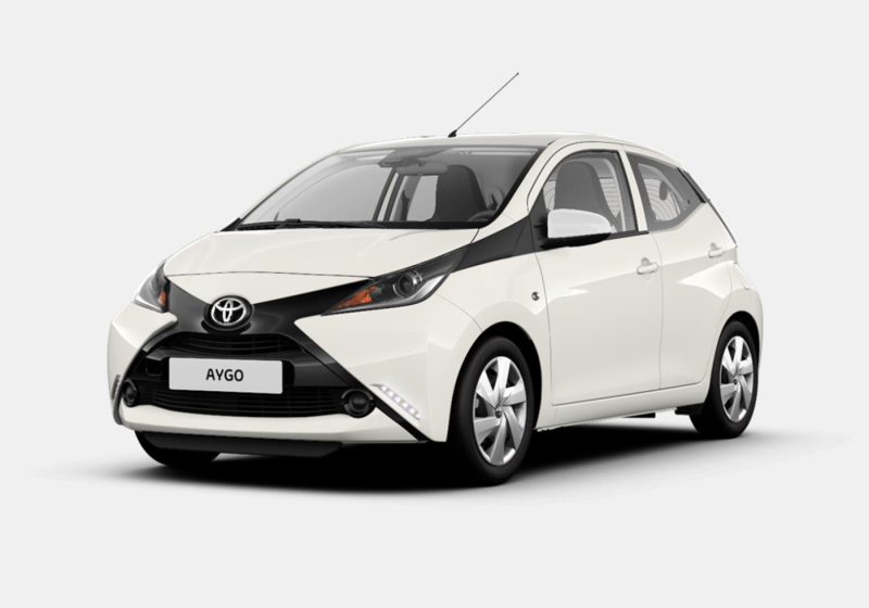 Toyota Aygo 1.0 VVT-i 69 CV 5 porte x-play Cool White Km 0 a soli 10. ...