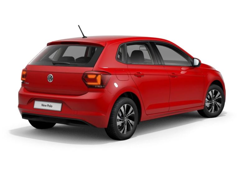 Volkswagen Polo 1.0 tsi Comfortline Rosso Flash Km 0 a soli 16.170€ su