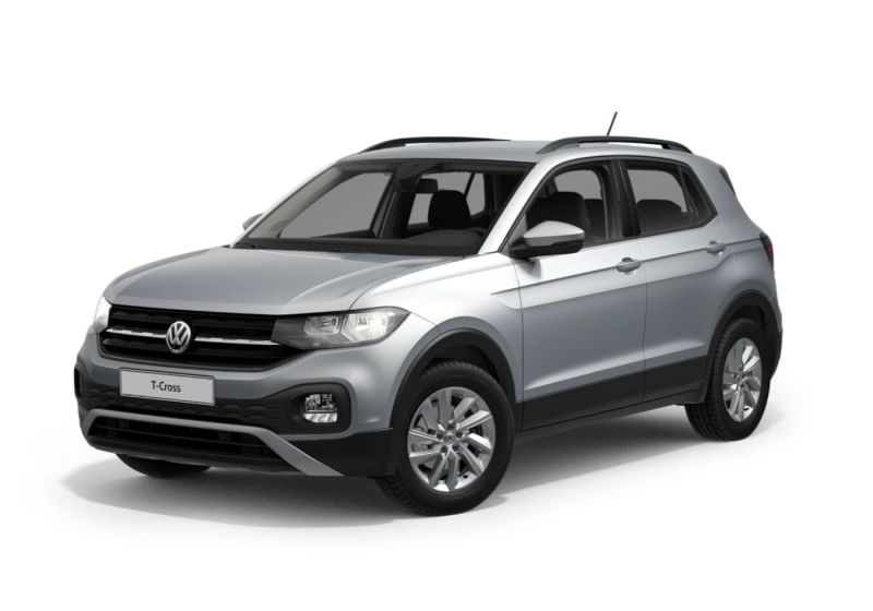 Volkswagen T Cross Tsi Cv Dsg Style Bmt Argento Riflesso Km A Soli Su Miacar